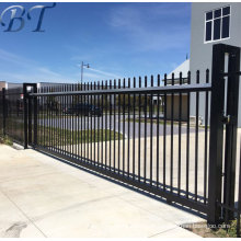 Steel Galvanized Spear Top Security Sliding Gate